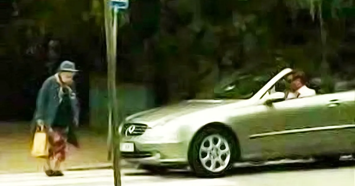 Grandma Was Crossing the Road When a Rude Driver Did This - but She Got Even!