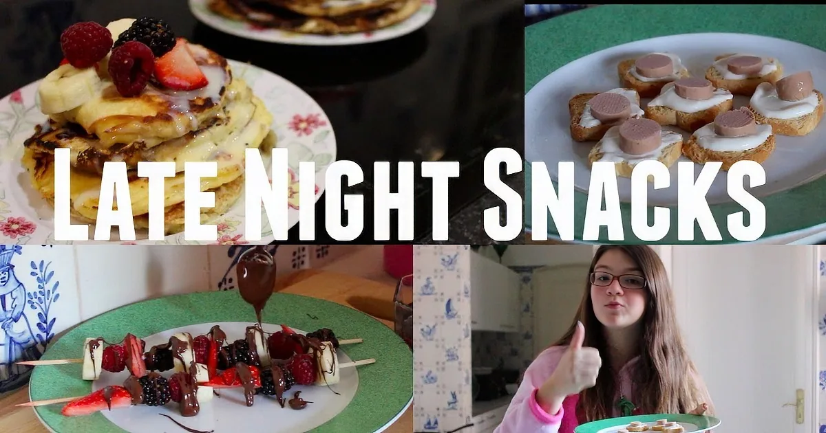 3 Quick and Easy Late Night Snack Ideas You Gotta Try Tonight!
