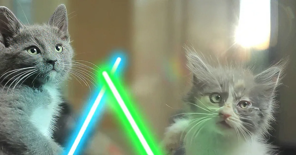 Jedi Kittens Strike Back!