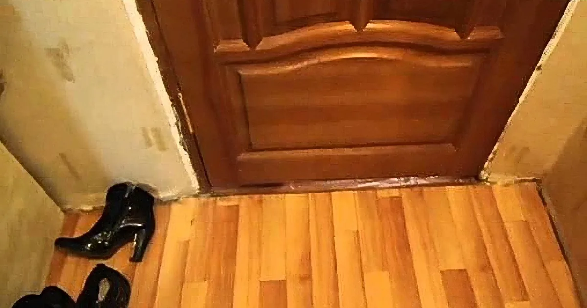 Watch This Cat Steal Slippers From Under the Door! LOL!