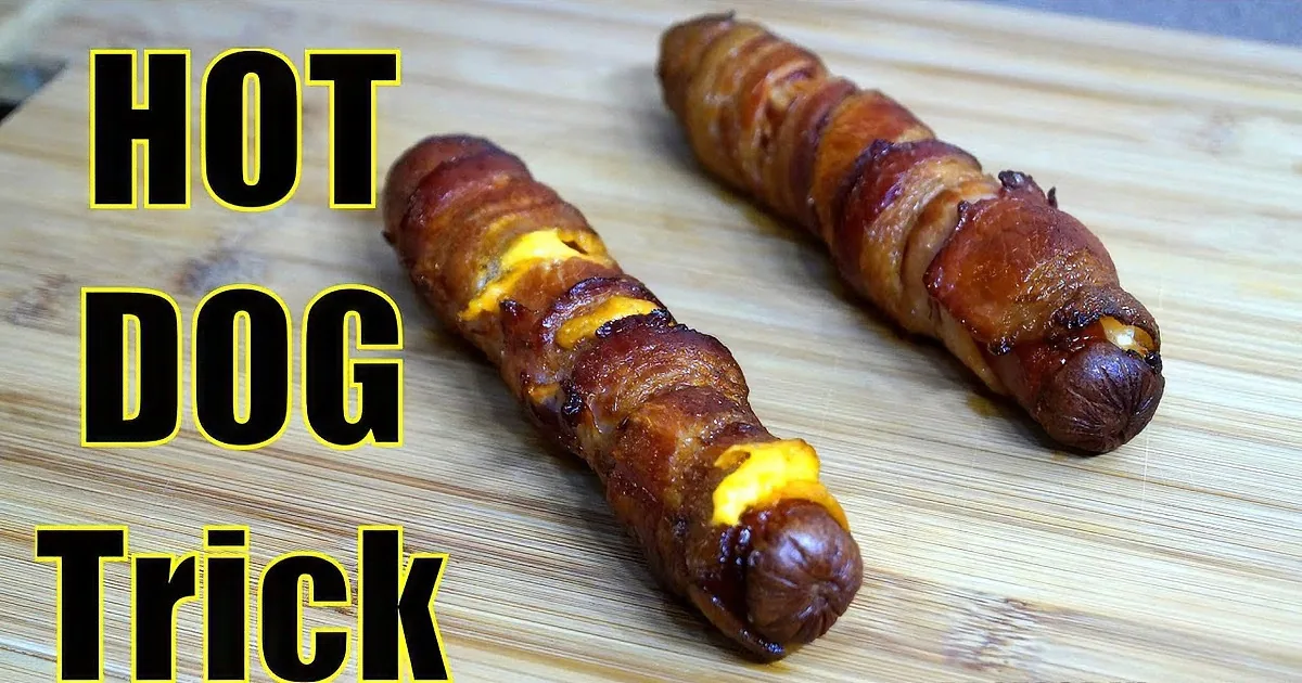 He Wrapped a Hot Dog in Bacon, but It's What He Stuffed Inside That Has My Stomach Growling!
