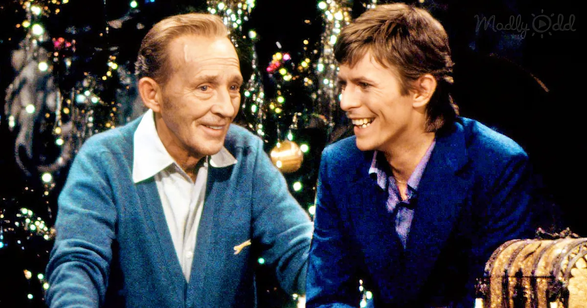 Bing Crosby Begins Singing ''Little Drummer Boy'' - but When David Bowie Joins in, a Classic Is Born