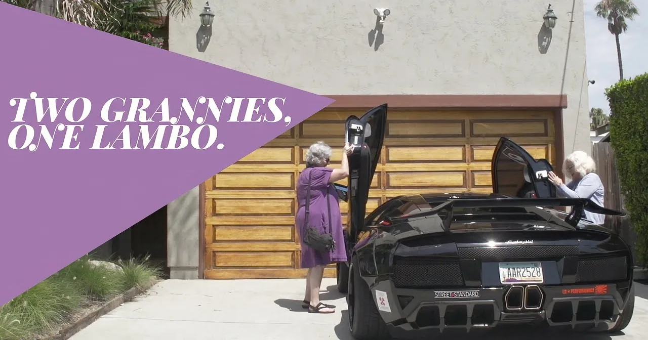 2 Grannies Got a $200,000 Lamborghini. What They Do Next? Hilarious!