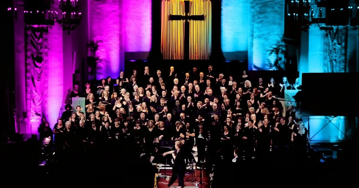 Choir Mimics Thunderstorm Using Just Their Hands, but When They Start to Sing? Heavenly!