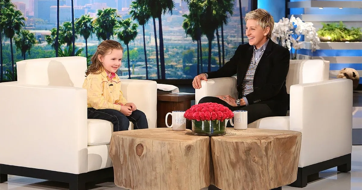 This 5-Year-Old Went to the Ellen Show. Don't Miss What the Girl Did Then! Whoa!