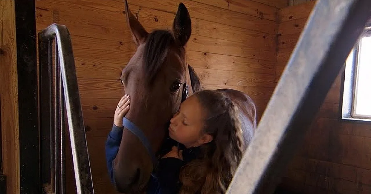 This Little Girl Dreamed of Having Her Own Racing Champion Horse! Her Father Got Her One Called Mjb Got Faith!