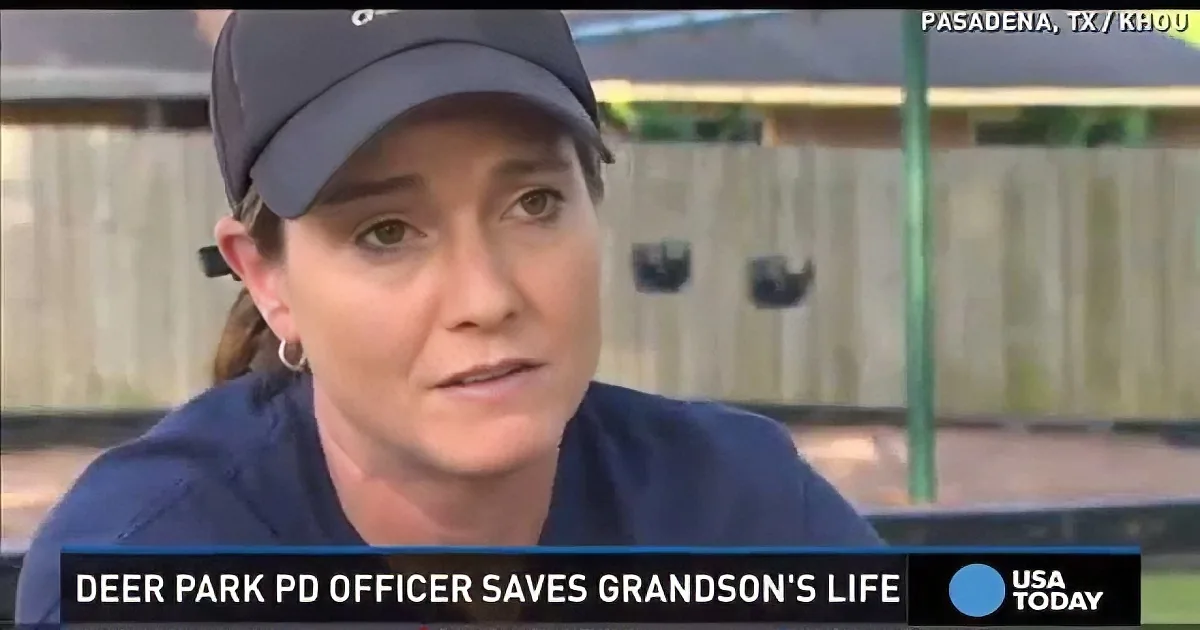 Grandmother Who Serves as a Police Officer Saves 3-Year-Old Grandson From Drowning