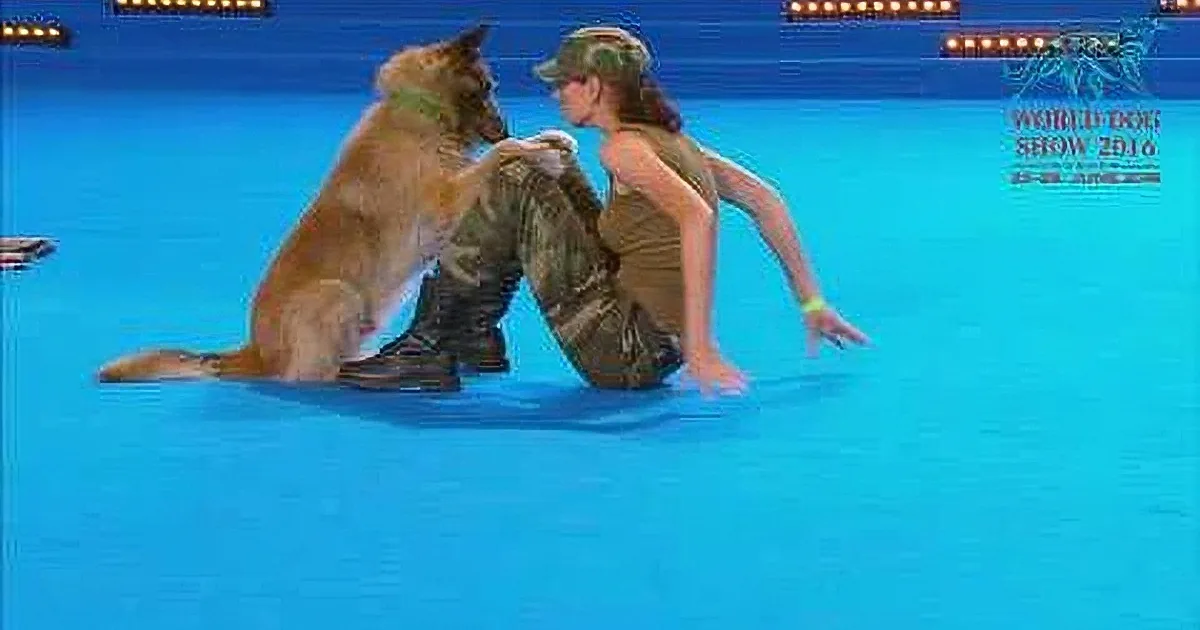 She Came Onstage to Perform With Her Dog, but Wait Till You See Him Do This! Mind-Blowing!