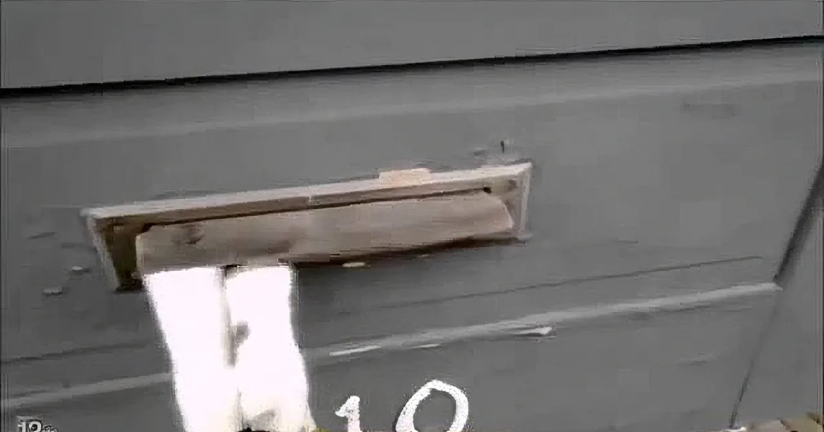 Poor Mailman Tries to Deliver Mail to This House, but Keep a Close Eye on That Front Door!