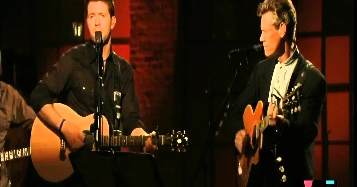 Josh Turner Stuns in Incredible Duet of ''Long Black Train'' With His Musical Hero Randy Travis