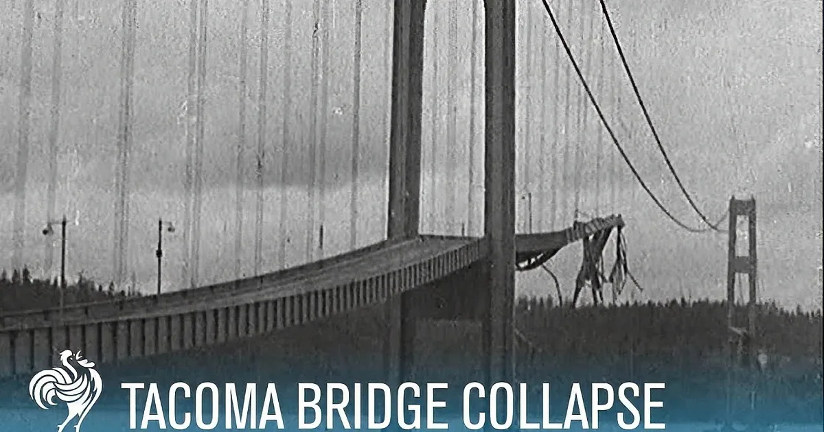 Footage of a Suspension Bridge Collapsing in 1940 Is Insane!