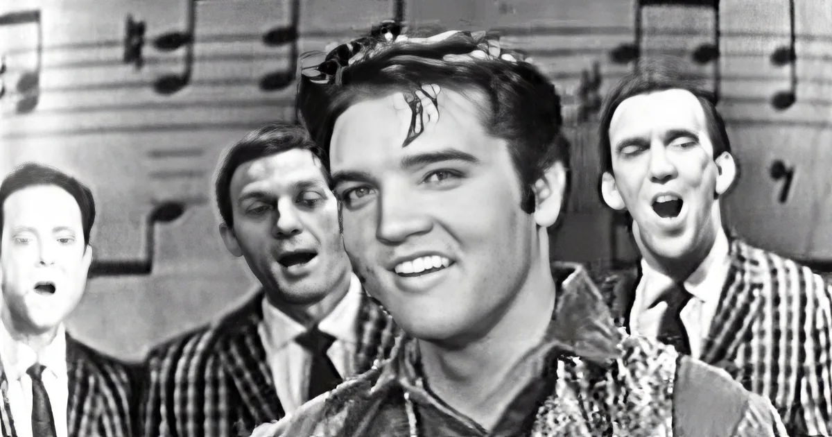 ''Watch Elvis Sing 5 of His Best: Hound Dog, Love Me Tender, Heartbreak Hotel, Don''t Be Cruel, and Peace in the Valley''