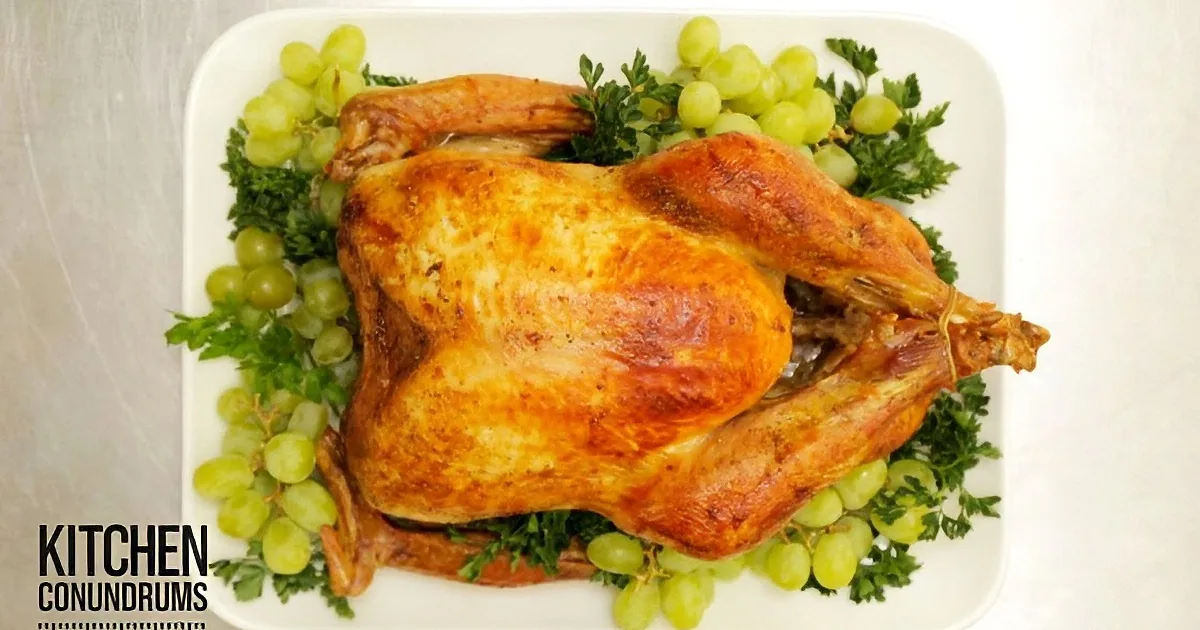 Upgrade Your Thanksgiving With an Upside-Down Turkey! It'll Be Perfect Every Time!