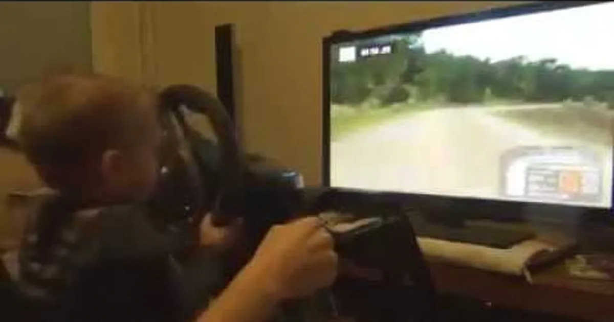 Watch What Happened When This Little Baby Got Behind That Wheel! Baby Has Mad Skills!