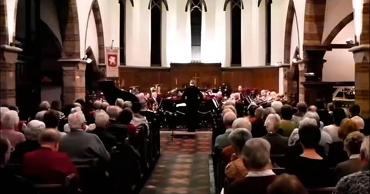 They're Playing Music in Church, and Then This Guy Had to Do This to the Trombone! OMG!