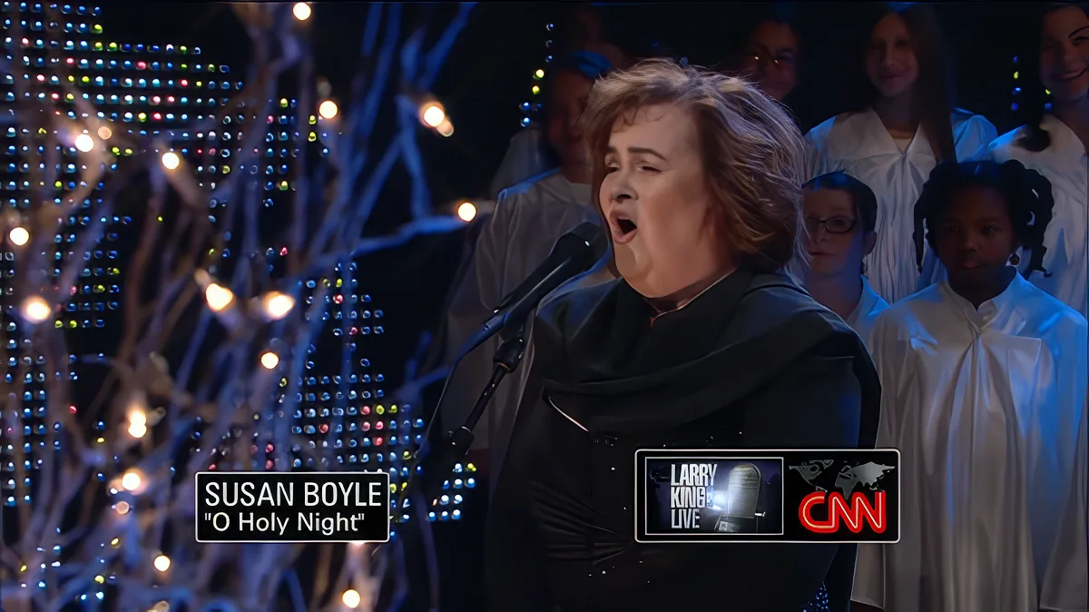 Susan Boyle Sings Christmas Music