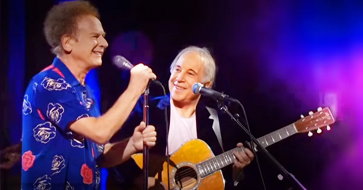 I''m Crying, Smiling, Listening to Simon & Garfunkel Sing ''Bridge Over Troubled Water''