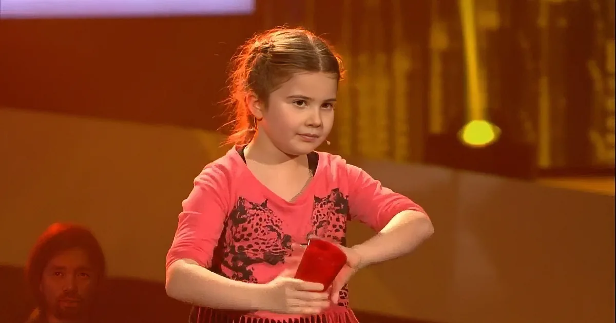 Show-Stopping Performance by Pigtailed Eight-Year-Old. Every Time I Watch This, I Get Goosebumps.