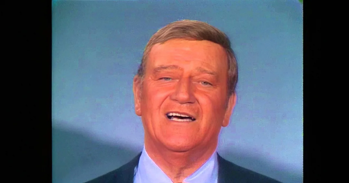 John Wayne, Dean Martin, Glen Campbell, and 31 More Stars Sing ''God Bless America''