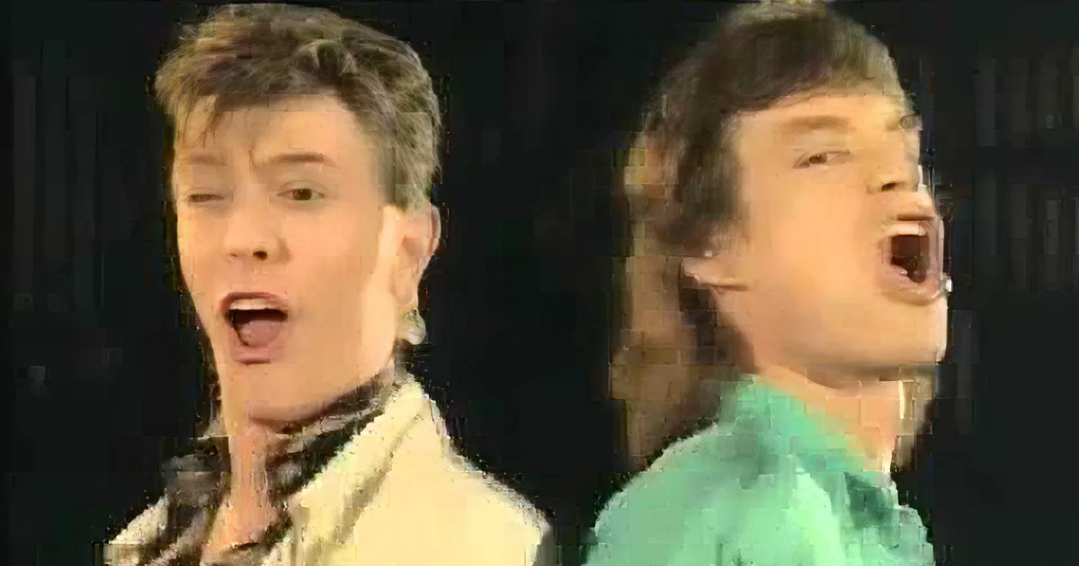 David Bowie and Mick Jagger Hilariously Join Forces in This Unusual ''Music'' Video