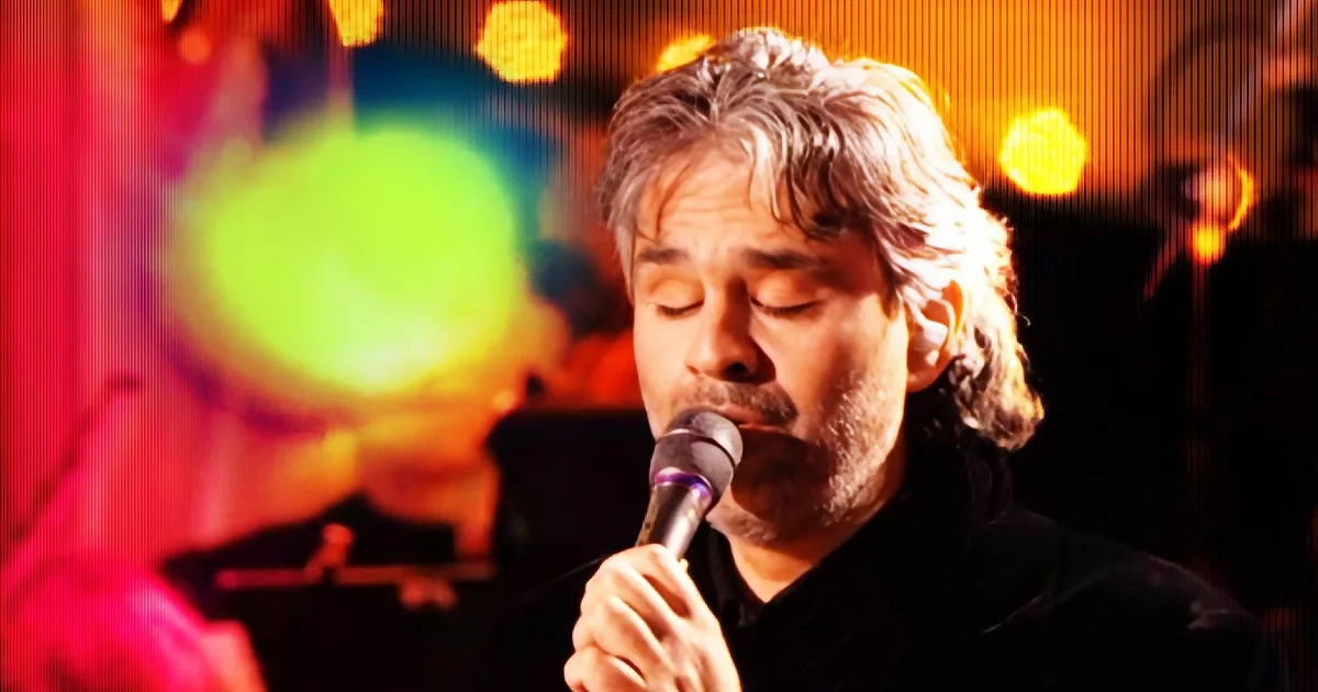 Andrea Bocelli Is Fearless When He Sings Elvis Presley''s ''Can''t Help Falling in Love''