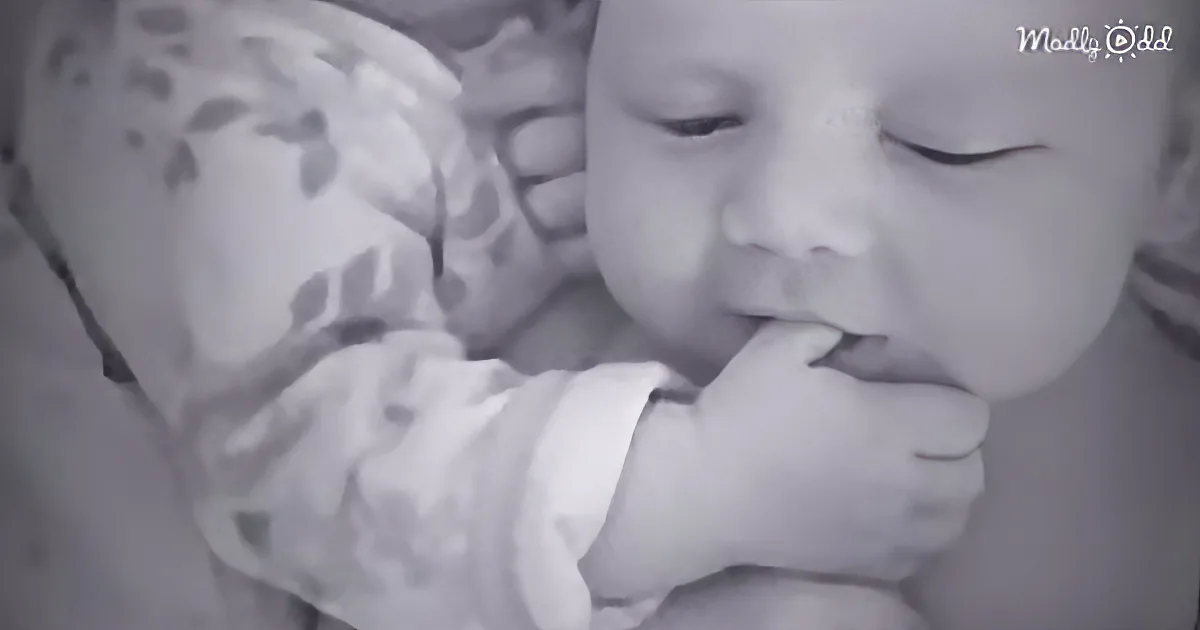 Newborn Twin Sister Soothes Crying Brother in Precious Video