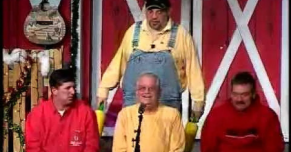 The Did Comedy Barn Onstage. Now Watch the Man in Yellow Carefully, He May Be Sitting Now...