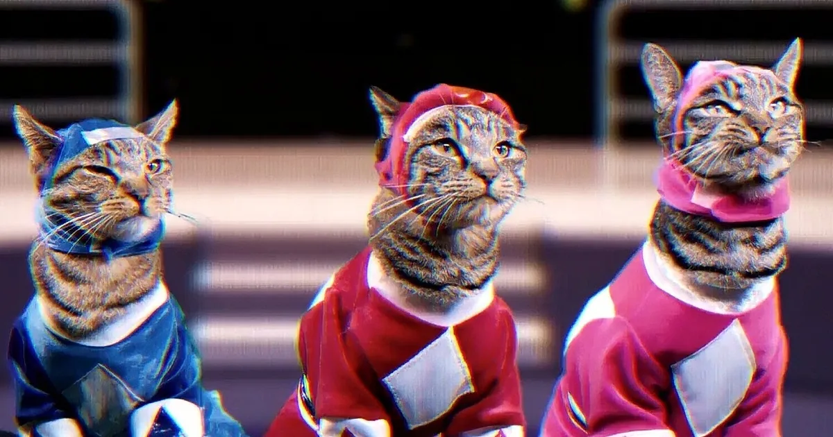Super Hero Cats to the Rescue!