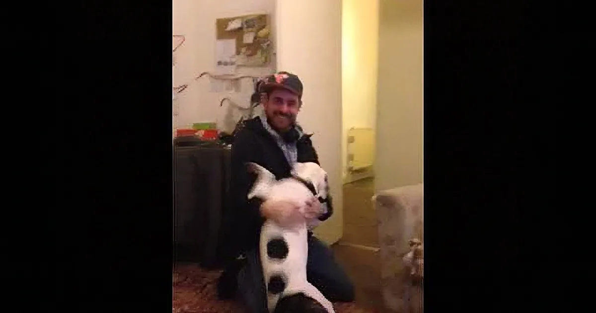 Rescue Dog Sees Daddy After Extended Absence. My Heart Melted at His Joy.