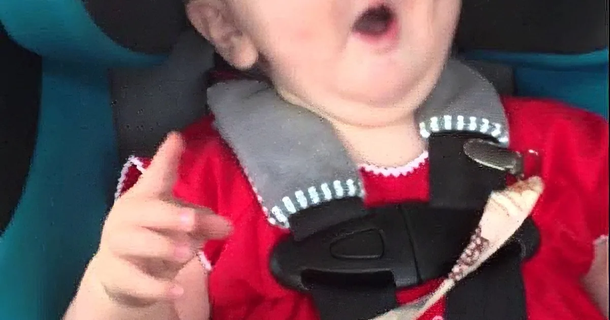 Baby Gears up for Tantrum in Backseat. I Was Flabbergasted at What Calmed Her Down.