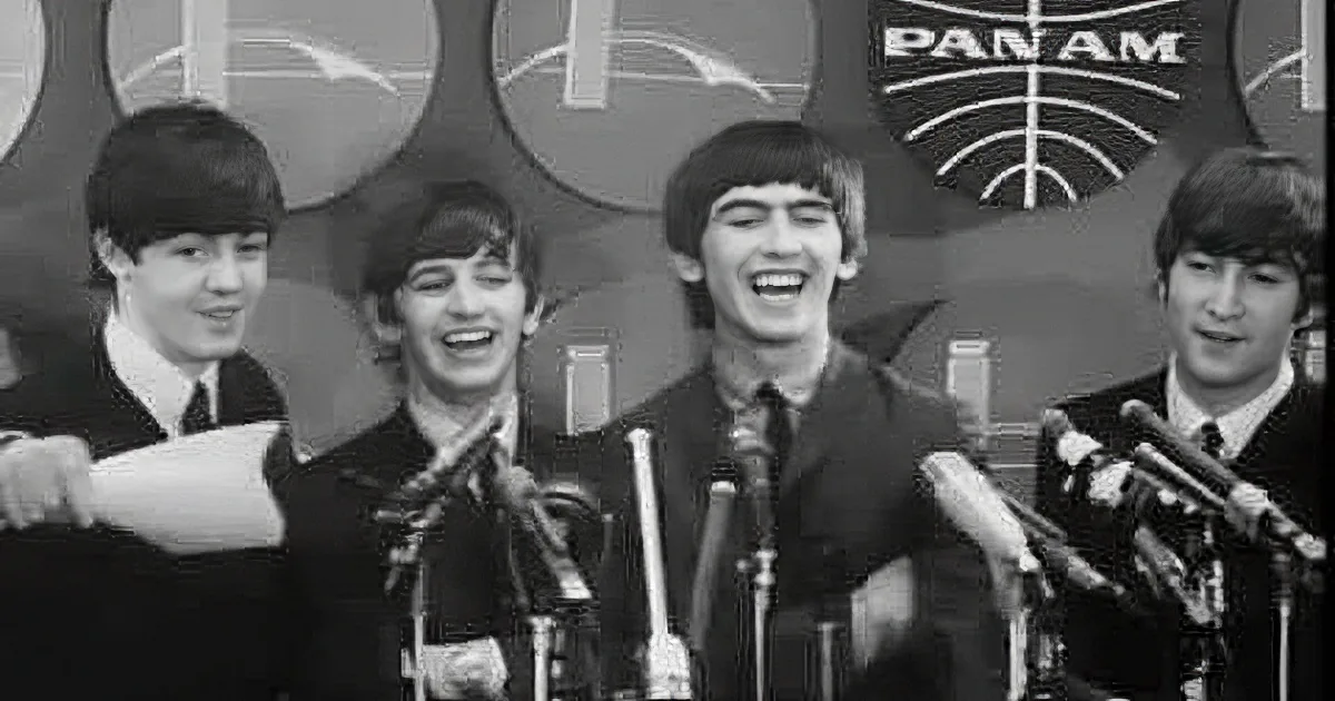Beatles Hilarious Interview on First Arrival in America!