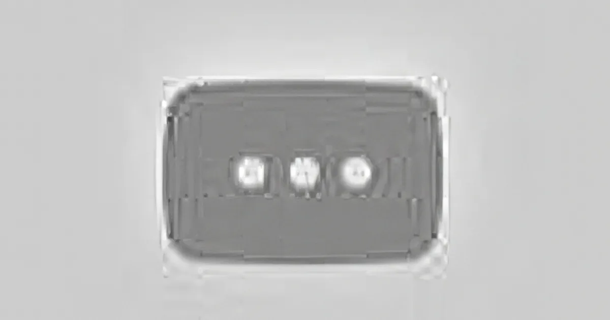 A YouTube play button icon is displayed in a simple, minimalist design with a white play button on a gray background.