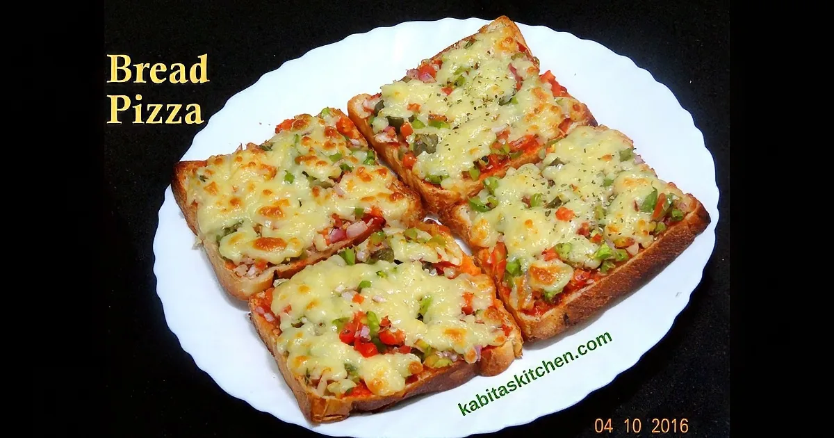 Woman Shows How to Make Bread Pizza at Home. It''s so Easy for Anyone to Do This.