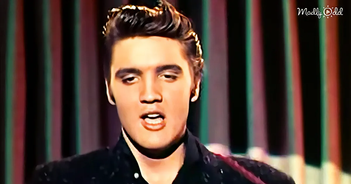 Elvis Presley Gets Ready to Sing for Screen Test - It''s Safe to Say He Blows Everyone Away