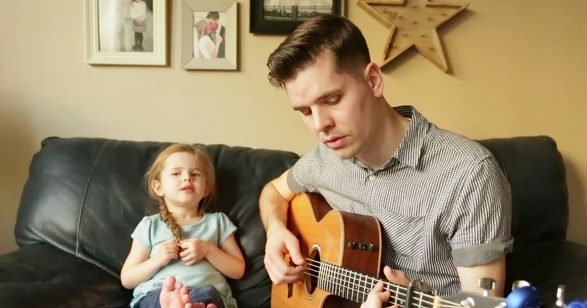 This Beautiful Father-Daughter Performance Will Give You the Warm and Fuzzies.