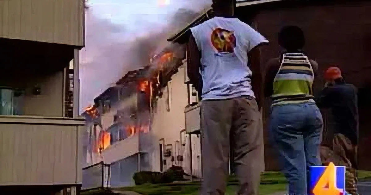 After Rescuing His Own Dog From a Burning Building, This Man Is Arrested