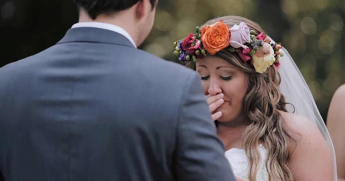 On Their Wedding Day This Bride and Groom Exchange Emotional Vows of Faith