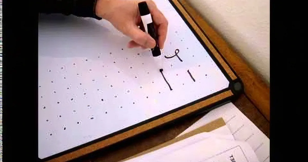 It Looks Like Like Alien Writing. a Few Baby-Boomers Might Know What It Says