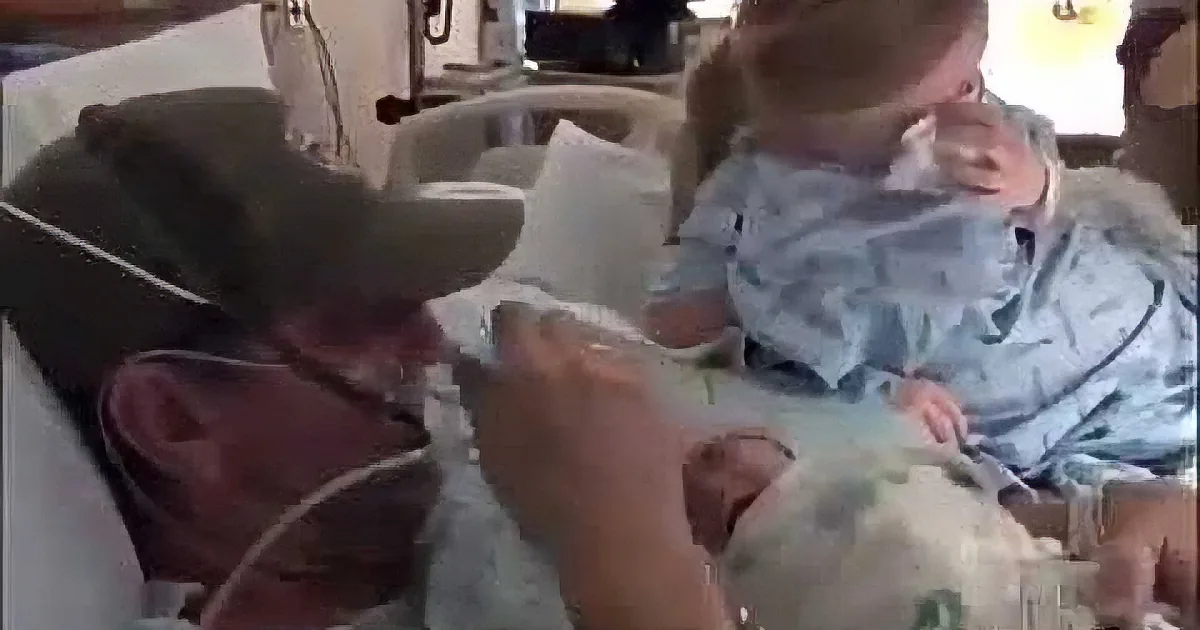 Mom Induces Labor so Dying Father Can See His Baby Girl. He Cradles Her in His Arms to the End