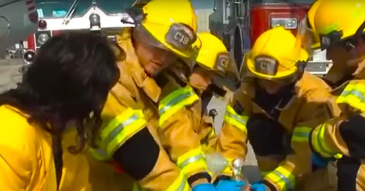 The Result of These Firefighters'' ''Stayin'' Alive'' Flash Mob Is Totally Epic