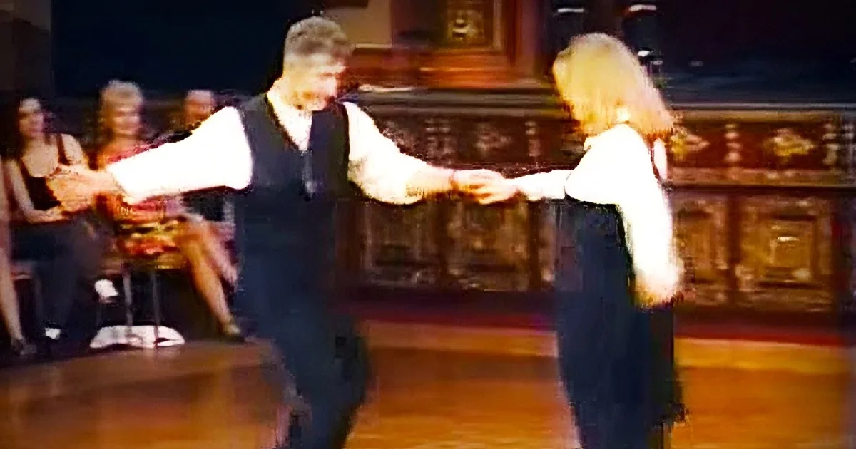 Lovely Duo Cut a Rug With Remarkable Shag Dancing. They''ll Knock Your Socks off, Too