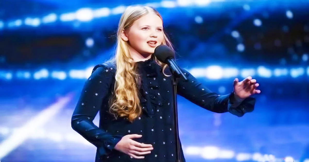 Shy 12-Yr-Old Comes Onstage. and Everyone Went Silent When She Started Singing This Song!