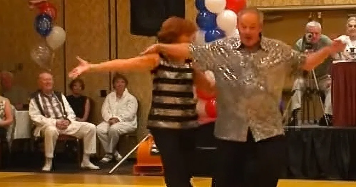 They Were Dancing, but Don''t Take Your Eyes off of That Woman to the Left. What Does She Do? OMG!