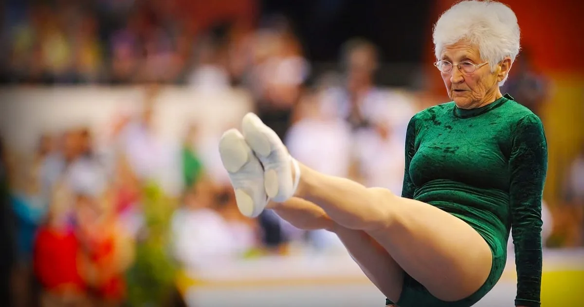 86-Yr-Old Gymnast Will Stun You With Her Moves! I Can''t Believe My Eyes! Amazing!