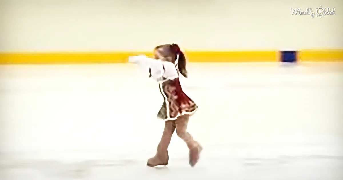 Adorable Russian Toddler Gets an Amazingly Early Start as a Figure Skater