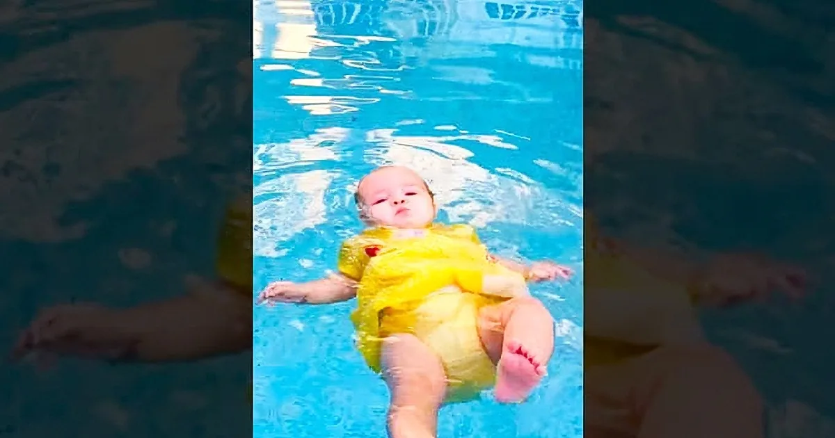 Mom Gets Flared With Comments for Leaving Baby Floating in Pool, When She Shares Her Sad Story...