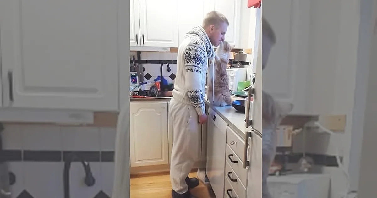 Before He Leaves Each Morning, He Needs to Say Goodbye in This Special Way