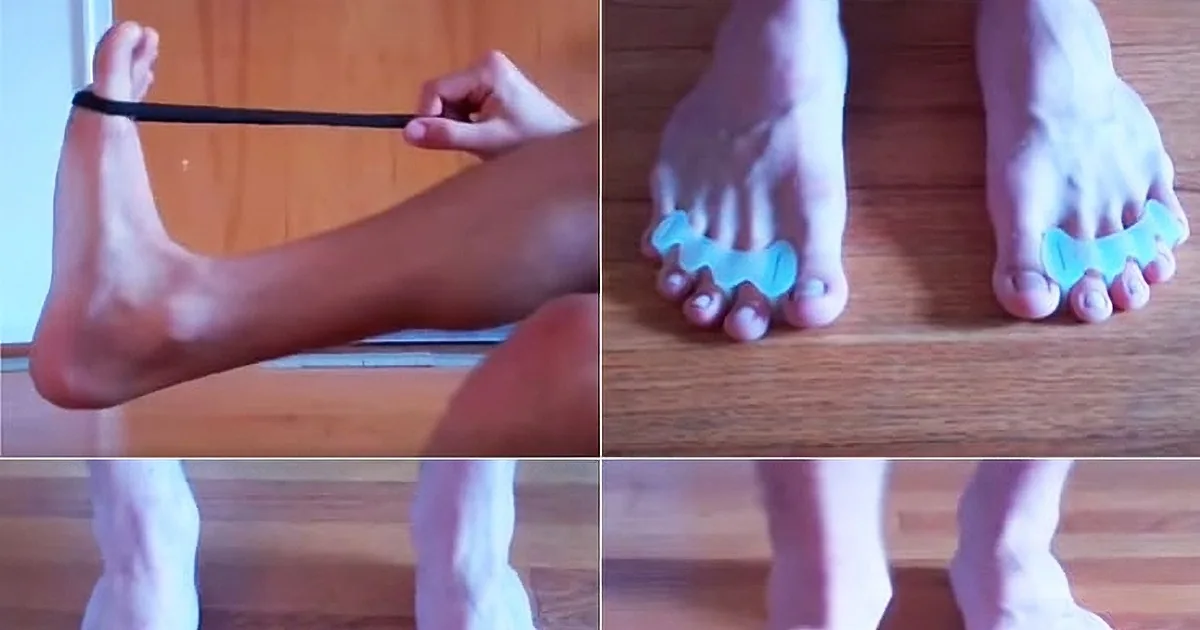 4 Foot Exercises Get Rid of Lower Back, Knee and Hip Pain. They Take Under 20 Minutes a Day
