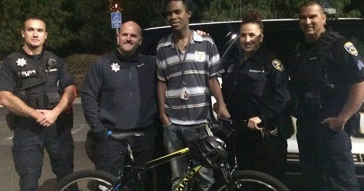 Police Approach Teen Walking Home in Dead of Night - They Give Him a Ride and a Major Surprise