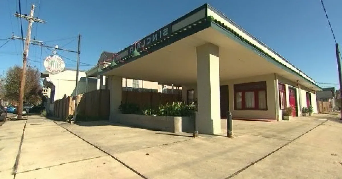Dad Creates Retro-Chic Conversion Home From an Old Gas Station - Incredible